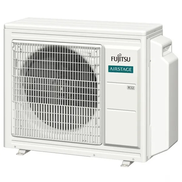 Tri split FUJITSU mural KJ Noir AOEG18KBCA3 5.4kW tailles 25 + 25 + 25 ASEH09KJCALB + ASEH09KJCALB + ASEH09KJCALB