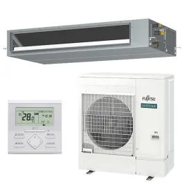 Climatiseur Fujitsu gainable KMTAP 12.1kW ARXH45KMTAP + AOEG45KBTB Monosplit pour application commerciale