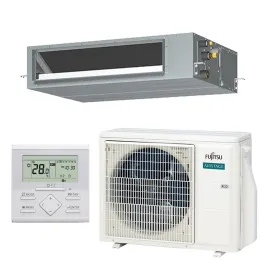 Climatiseur Fujitsu gainable KMTAP 6.0kW ARXH22KMTAP + AOEG22KATA Monosplit pour application commerciale