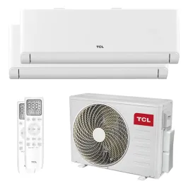 Climatisation bi split TCL Mural BreezeIN P4 MT2730 7.9kW tailles 25 + 50 WiFi de série SN09P4S0 + SN18P4S2