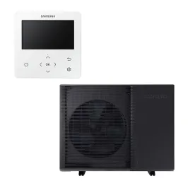 Pompe à chaleur air-eau Samsung EHS Monobloc R290 12kW AE120CXYBEK avec pompe intégrée