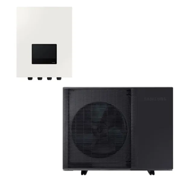Pompe à chaleur Samsung EHS Monobloc R290 12kW AE120CXYDEK avec unité de contrôle MIM-E03FN