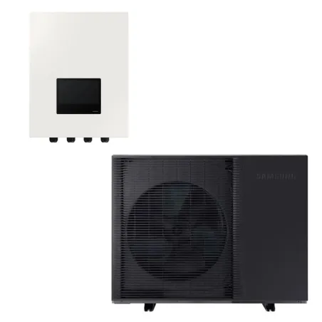 Pompe à chaleur Samsung EHS Monobloc R290 12kW AE120CXYDEK avec unité de contrôle MIM-E03FN