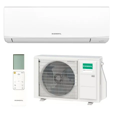Climatiseur mono split GENERAL ASHH07KJCAL + AOHH07KJCA 2.0kW WiFi de série Mural Performance Design Blanc