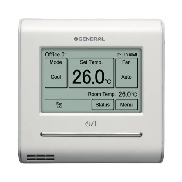 GENERAL Télécommande filaire écran tactile UTY-RNRGZ3