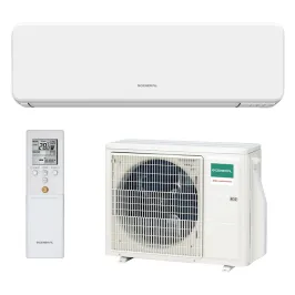 Climatiseur mono split GENERAL ASHH09KMCG + AOHH09KMCG 2.5kW WiFi de série Mural Comfort Design Blanc