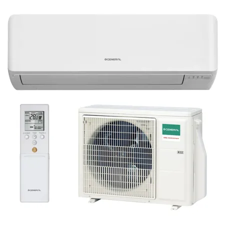 Climatiseur mono split GENERAL ASHG18KMTE + AOHGH18KMTA 5.2kW Mural pour grande pièce