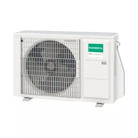Climatisatiseur mono split GENERAL ASHG18KLCA + AOHG18KLCA 5.2kW Mural série KL pour grande pièce PAC réversible silencieuse