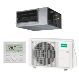Climatiseur mono split GENERAL Gainable KHTAP 4.3kW ARXG14KHTAP + AOHG14KBTB livré avec télécommande filaire UTY-RLRG