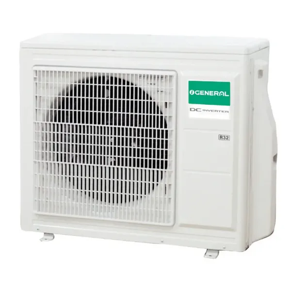 Climatisation GENERAL Cassette 90x90 6.8kW AUXG24KRLB + AOHG24KBTB Performance Monosplit pour application commerciale