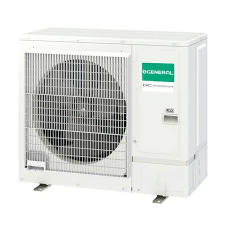 Climatisation GENERAL Cassette 90x90 8.5kW AUXG30KRLB + AOHG30KBTB Performance Monosplit pour application commerciale