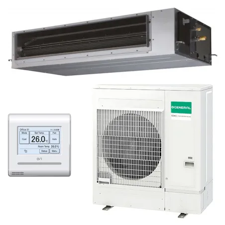 Climatisation GENERAL Gainable KHTAP 12.1kW ARXG45KHTAP + AOHG45KBTB Monosplit pour application commerciale