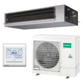 Climatisation GENERAL Gainable KHTAP 9.5kW ARXG36KHTAP + AOHG36KRTA 3Ph Monosplit pour application commerciale