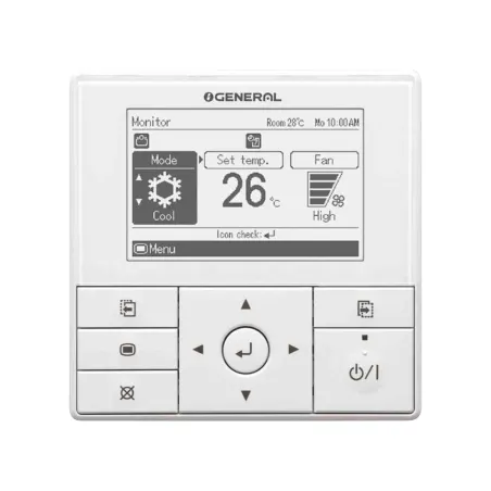 Climatisation GENERAL gainable KHTB 13.4kW ARXG54KHTB + AOHG54KRTA 3Ph Monosplit pour application commerciale