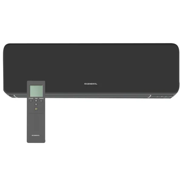 Unité intérieure GENERAL ASHH12KMCG-B Noir 3.4kW Mural pour application Multi Split WiFi de série PAC air-air Inverter