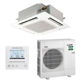 Climatiseur MITSUBISHI cassette 900x900 6.1kW PLA-M60EA2 + PUZ-ZM60VHA2 Monosplit PLA-M EA2 Power Inverter