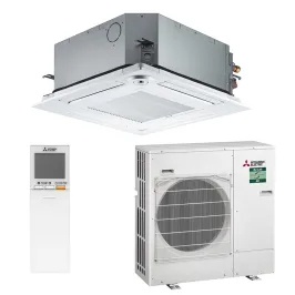 Climatiseur MITSUBISHI SLZ-M 6.1kW SLZ-M60FA2 + PUZ-ZM60VHA2 Cassette 600x600 pour application commerciale