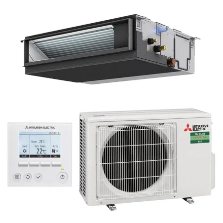 Climatisation MITSUBISHI gainable PEAD-M 3.6kW PEAD-M35JA2 + SUZ-M35VA Mono split Inverter avec commande PAR-41MAA