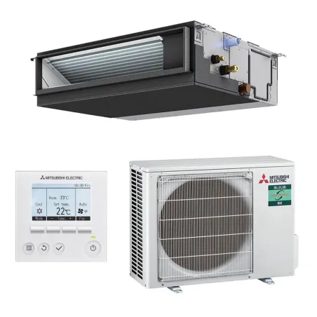 Climatiseur MITSUBISHI gainable 5.0kW PEAD-M50JA2 + PUZ-ZM50VKA2 Monosplit PEAD-M JA2 Premium Power Inverter