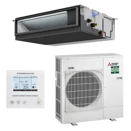 Climatiseur MITSUBISHI gainable 7.1kW PEAD-M71JA2 + PUZ-ZM71VHA2 Monosplit PEAD-M JA2 Premium Power Inverter