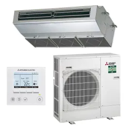 Climatiseur MITSUBISHI Plafonnier Inox 7.1kW PCA-M71HA2 + PUZ-ZM71VHA2 Monosplit Tertiaire PCA-M KA2 Power Inverter