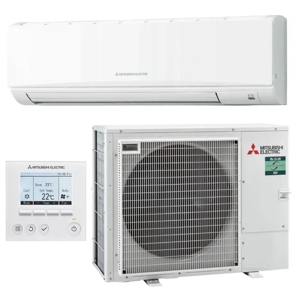 Climatiseur MITSUBISHI Mural Tertiaire 9.5kW PKA-M100KA2 + PUZ-ZM100VDA 1Ph Monosplit PKA-M Power Inverter