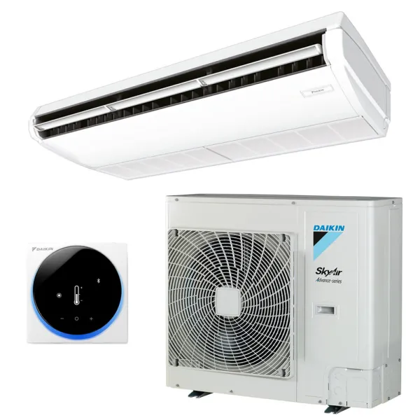 Plafonnier apparent DAIKIN Advance-serie 6.8kW FHA71A9 + RZASG71MV1 1Ph FHA-A9 Sky-Air Climatiseur pour application commerciale