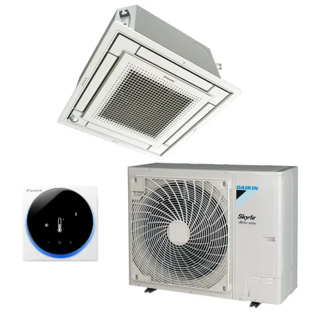 Climatiseur cassette 600x600 DAIKIN SkyAir Alpha-serie 3.5kW FFA35A9 + RZAG35A FFA-A9 pour application commerciale