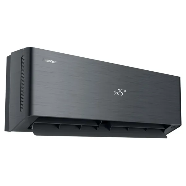 Climatiseur mono split HISENSE Energy Pro X Noir 3.5kW QH35XV4BG + AS35XV04W Mural WiFi de série PAC air/air Inverter