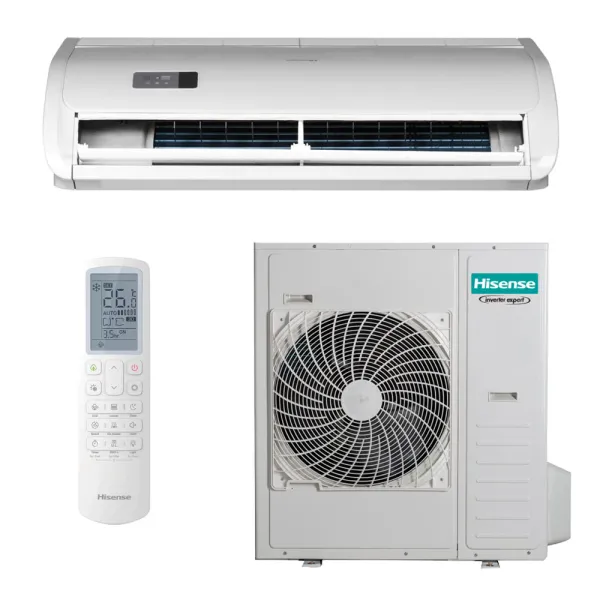 Climatiseur Hisense Plafonnier 9.5kW AUV105UR4RC8 + AUW105U4RW8 pour application commerciale