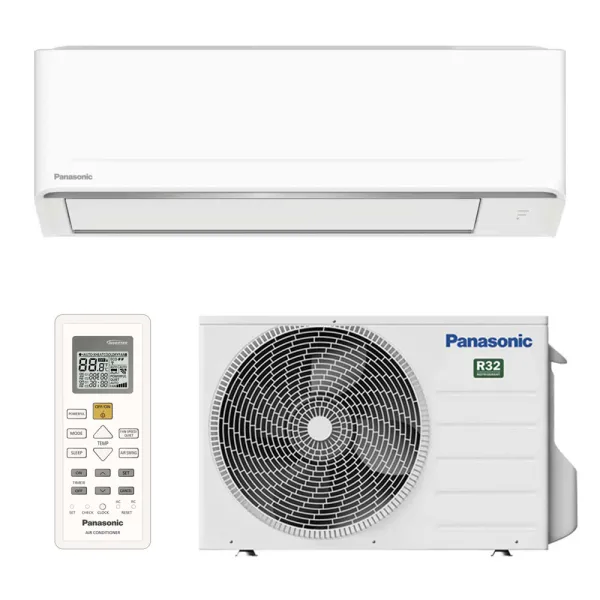 Climatiseur PANASONIC CS-BZ25CKE + CU-BZ25ZKE 2.5kW Mural BZ WiFi de série PAC air-air Inverter Silencieuse