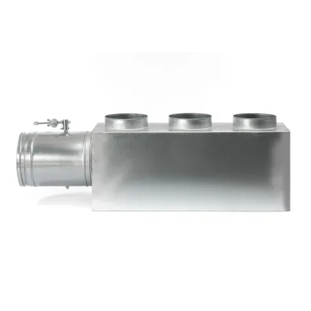 Plénum de soufflage pour gainable Daikin FDXM25/35F 3 sorties 160mm