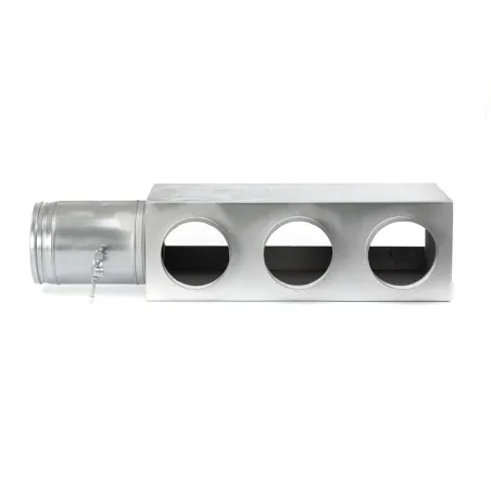 Plénum de soufflage pour gainable Daikin FDXM25/35F 3 sorties 160mm