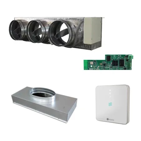 Pack Airzone Eazyzone QAI Medium Daikin FBA35-50 3x200mm Réf: PPC25DAIBS07S3