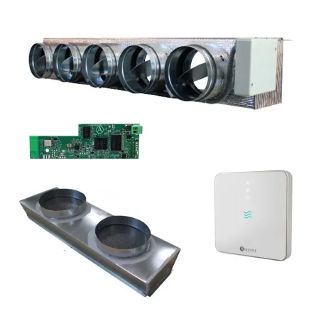 Pack Airzone Eazyzone QAI Medium Mitsubishi PEAD-60-71 5x200mm Réf: PPC25MELBS01M5