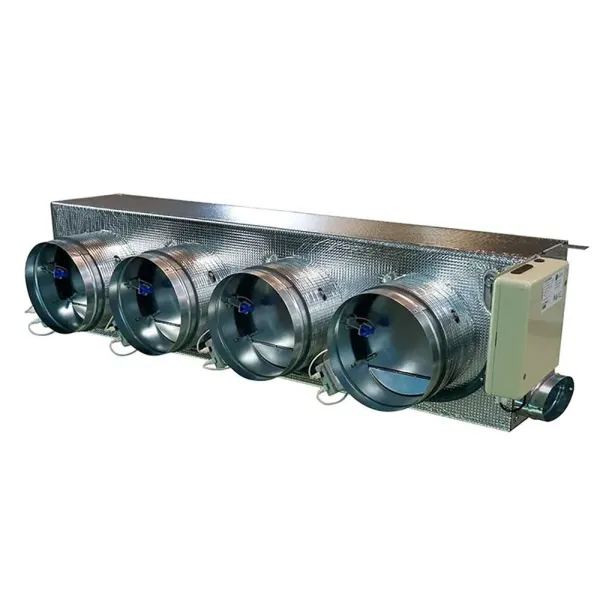 Plénum Airzone Eazyzone QAI Slim VMC IB8 4 sorties Mitsubishi SFZ-M60/71VA
