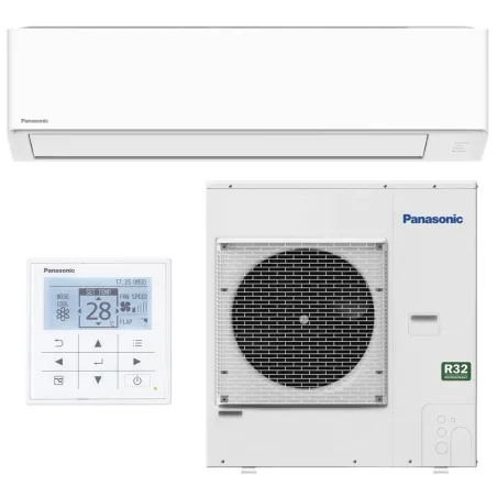 Climatiseur Panasonic PACi NX Elite Mural PK4 10kW S-5010PK4E + U-100PZH4E8 TRIPHASÉ pour application commerciale
