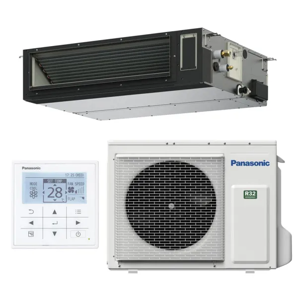 Climatiseur Panasonic Gainable PACi NX Standard 6.0kW S-6071PF3E + U-60PZ3E5A pour application commerciale