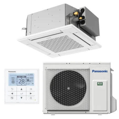Climatiseur Panasonic Cassette PACi NX Elite 6.0kW S-60PY3E + U-60PZH3E5 pour application commerciale