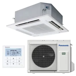 Climatiseur Panasonic Cassette PACi NX Standard 6.0kW S-6071PU3E + U-60PZ3E5A pour application commerciale
