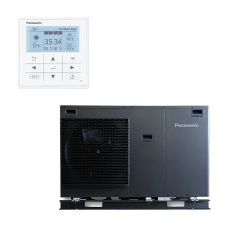 PAC air-eau Panasonic Aquarea Monobloc 5kW WH-MDC05J3E5-1 Haute performance Monophasé R32