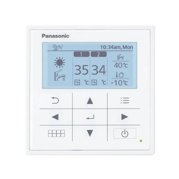 PAC air-eau Panasonic Aquarea Monobloc 5kW WH-MDC05J3E5-1 Haute performance Monophasé R32