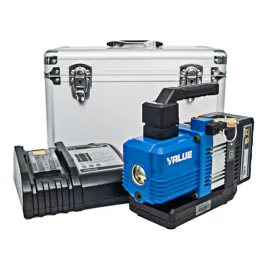 Pompe à vide bi-étagée VALUE 114 L/mn Réf: TF-VRP4DLi sur batterie