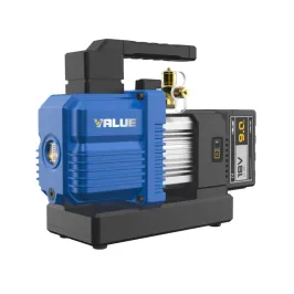 Pompe à vide bi-étagée VALUE 114 L/mn Réf: TF-VRP4DLi sur batterie 2