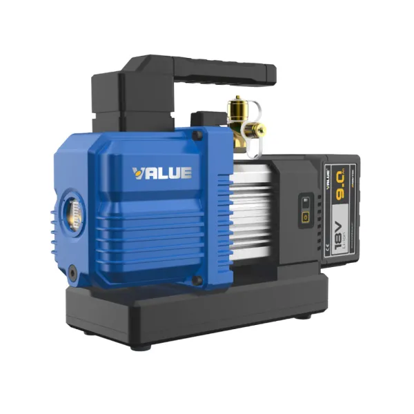 Pompe à vide bi-étagée VALUE 114 L/mn Réf: TF-VRP4DLi sur batterie