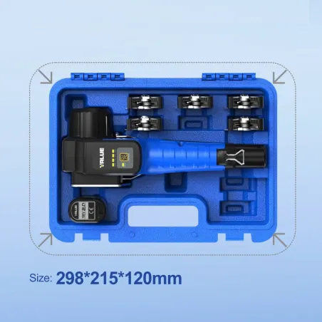 Dudgeonnière électrique sans fil VALUE Réf: TF-VET-19Li-S livrée avec 2 batteries Lithium