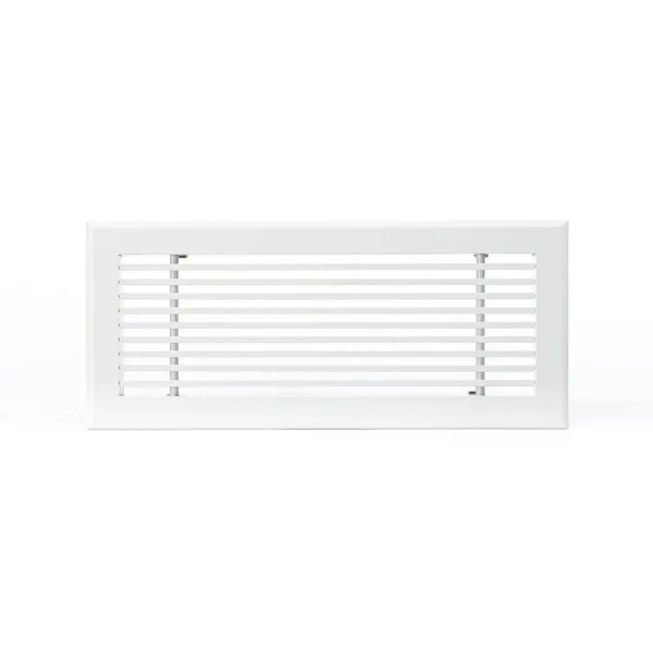 Grille de soufflage linéaire 400x150mm Couleur Blanc mat, Noire ou Anthracite