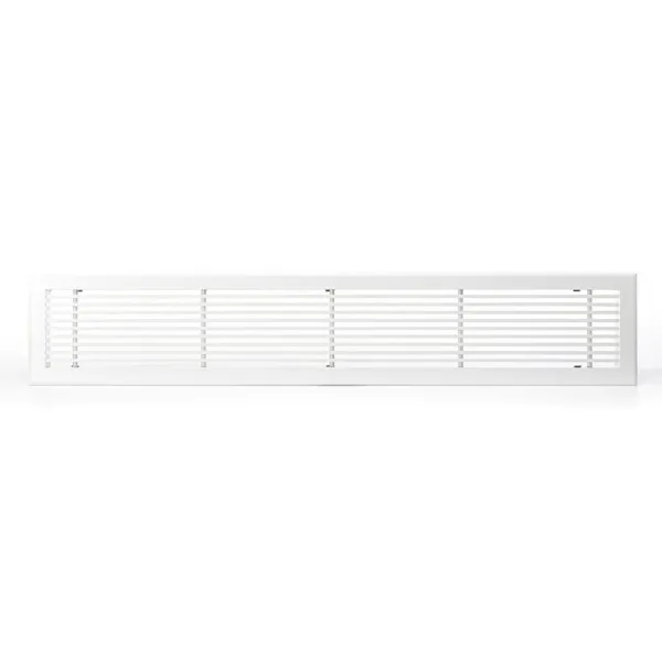 Grille de soufflage linéaire 800x150mm Couleur Blanc mat, Noire ou Anthracite