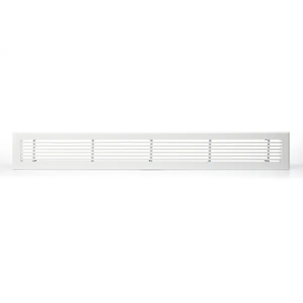 Grille de soufflage linéaire 800x100mm Couleur Blanc mat, Noire ou Anthracite