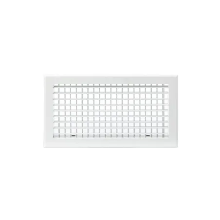 Grille de soufflage double déflexion 800x200mm Couleur Blanc mat, Noire ou Anthracite